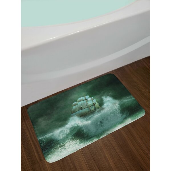 Dark Green Bathroom Rugs Wayfair