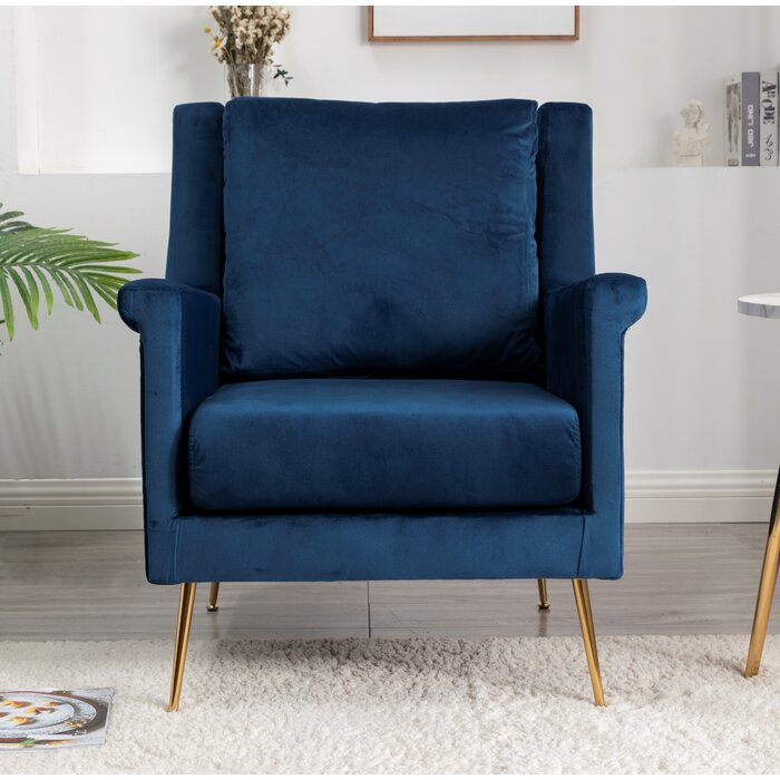 Etta Avenue™ Florina Upholstered Armchair & Reviews | Wayfair