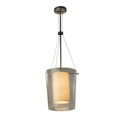 Brayden Studio Brayden Studio Tadley 1 Light Single Square Pendant Cj171287 Finish Polished Nickel Dailymail