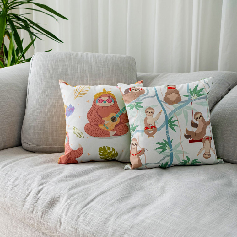 sloth cushion