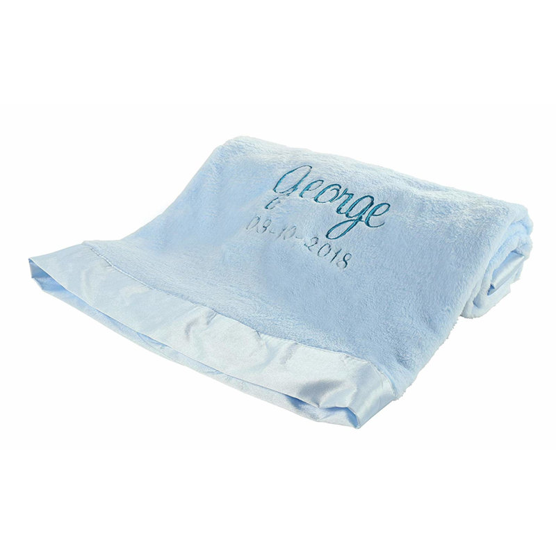 super soft personalized baby blankets