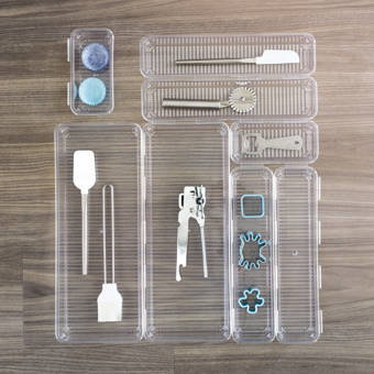 Idesign Linus Interlocking 2 H X 12 W X 15 D Drawer Organizers