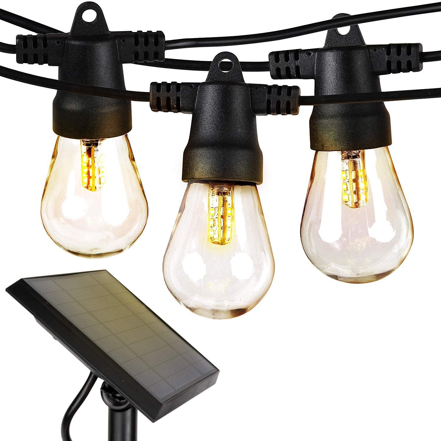 connectable solar string lights