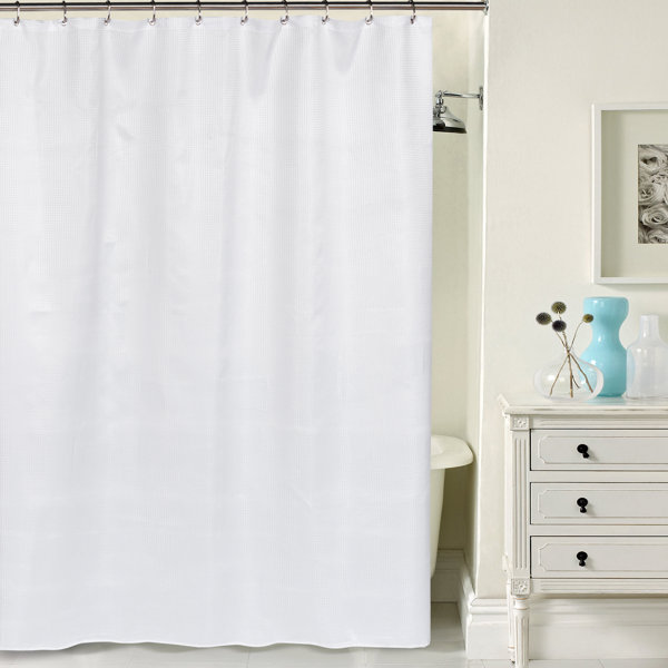 Waffle Weave Shower Curtain Wayfair