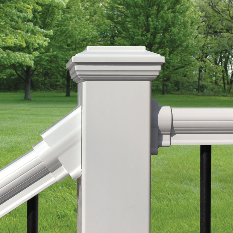 White Sixth Avenue Building Products LBP9227 4.5 x 4.5 x 48 Premium Post Kit White Sixth Avenue Building Products LBP9227 4.5 x 4.5 x 48 Premium Post Kit