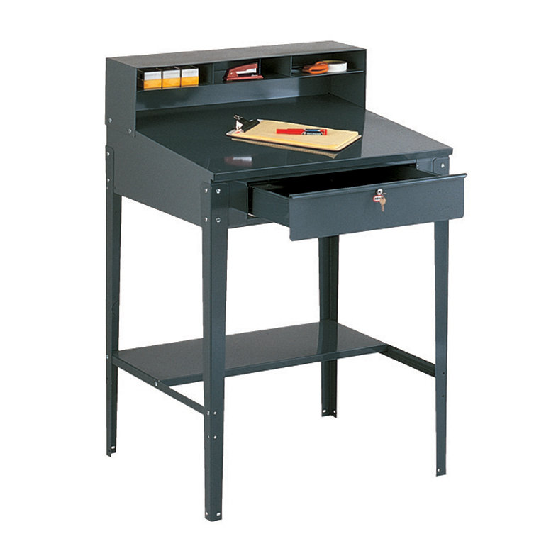 Edsal Lockable Shop 35 W Steel Top Workbench Wayfair