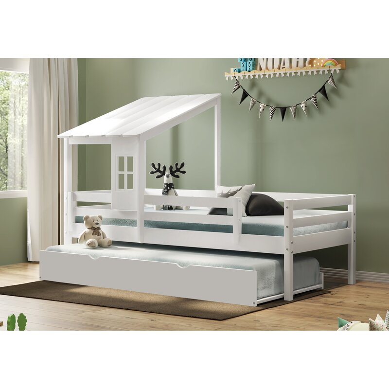 wayfair twin bed white