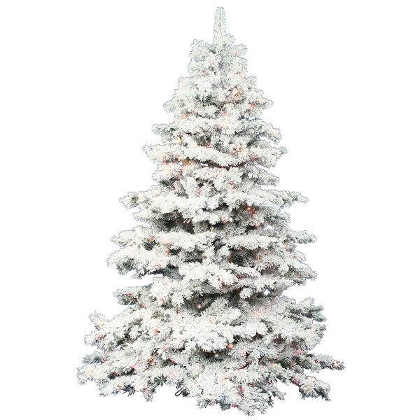 white artificial tree with lights