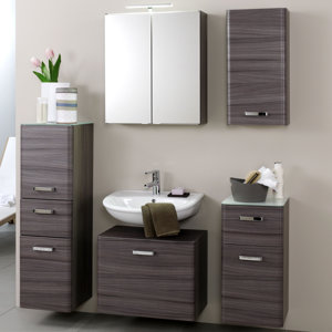 Held Möbel 4-tlg. Badezimmer-Set Phoenix