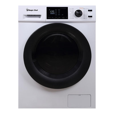 27 cu ft Portable Washer  Dryer Combo Magic Chef Finish White