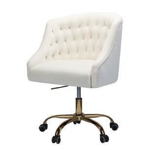 wayfair cream office chair