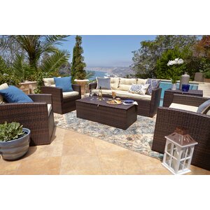 Dashawn 6 Piece Sectional Seating Group with Cushion
