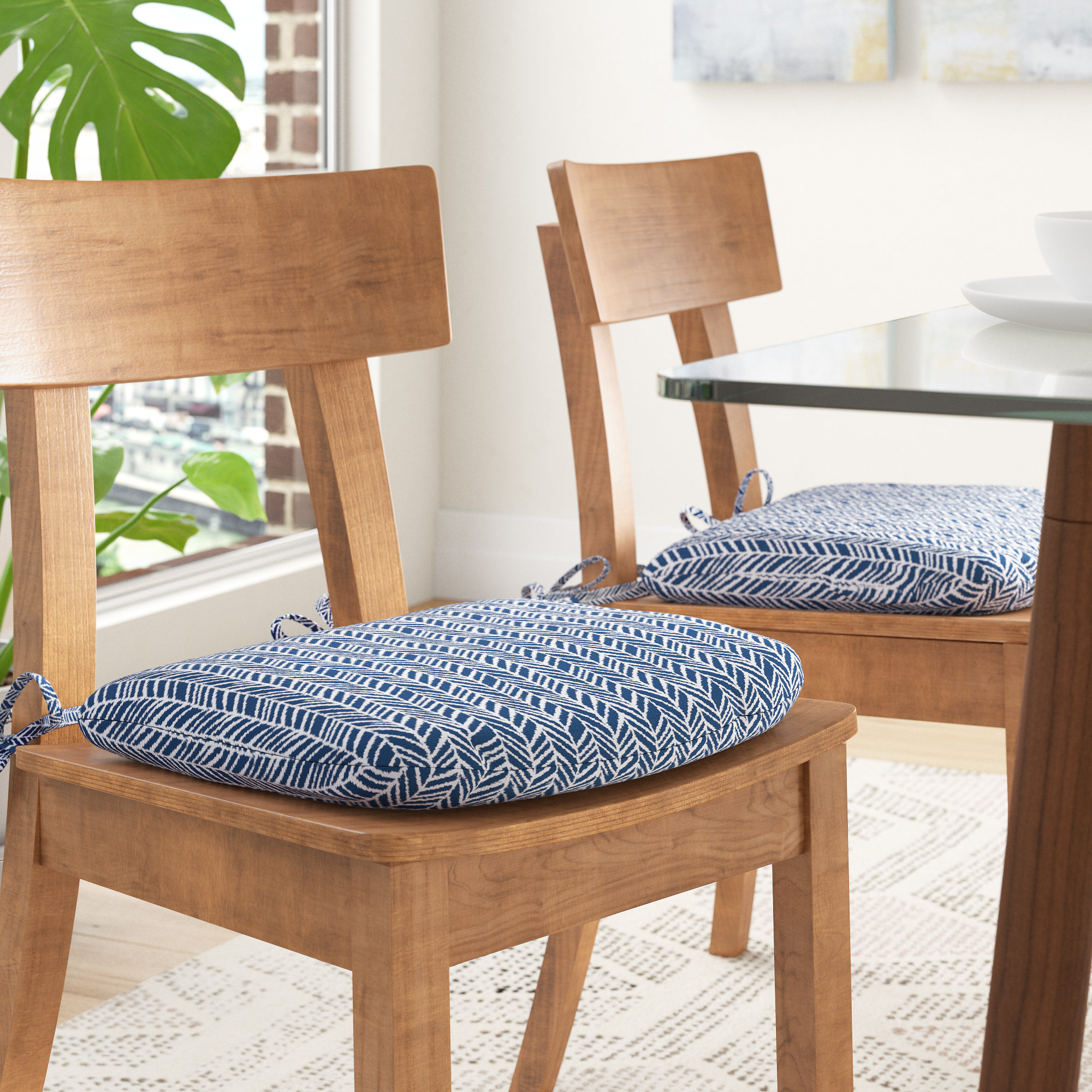 George Oliver Indoor Outdoor Barstool Cushion Reviews Wayfair