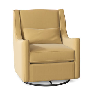 yellow nursing chair