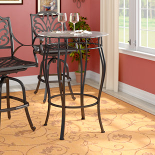 Go to store & view more images Davidson Pub Table by Fleur De Lis Living