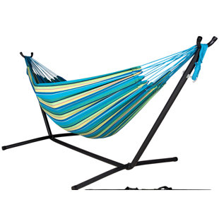 Go to store & view more images Lazy Daze Double Tree Hammock with Stand by Sundale Outdoor