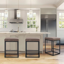 backless counter stools set of 3