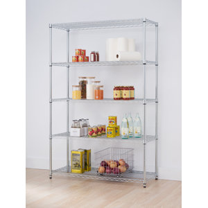 EcoStorage 5 Shelf 48″ H 5 Shelf Shelving Rack