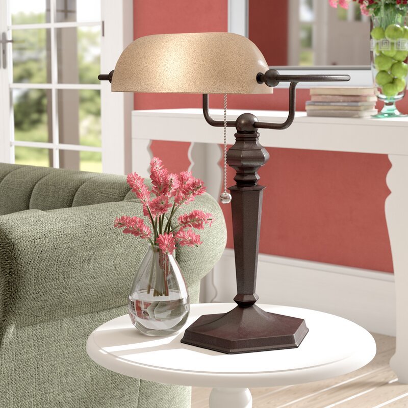 wayfair bankers lamp