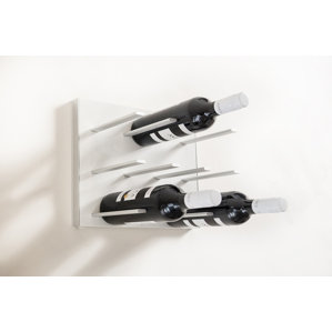 9 Bottle Wall Mounted Wine Rack by STACT