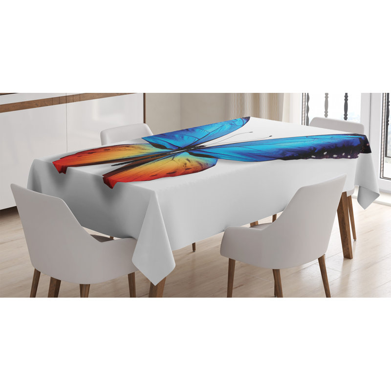East Urban Home Ambesonne Butterfly Tablecloth Big Butterfly