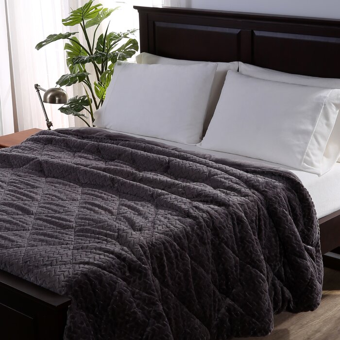 Berkshire Blanket Luxury Braided Single Comforter Wayfair Ca