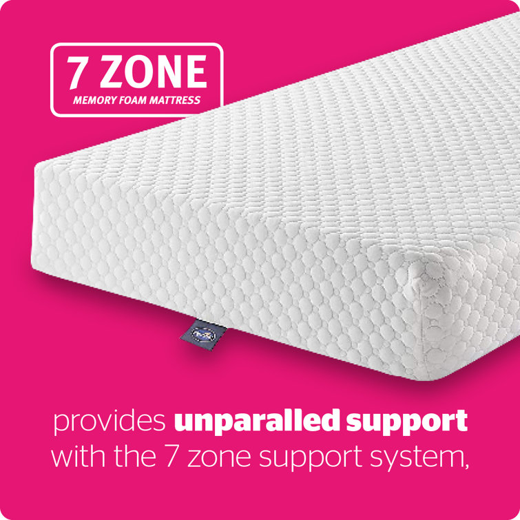 layezee comfort memory pillow top mattress