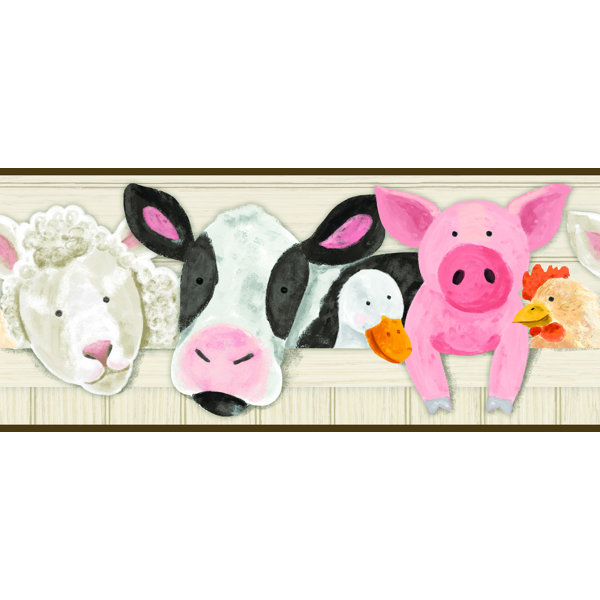 Harriet Bee Armes Barnyard Friends 15 L X 9 W Wallpaper Border
