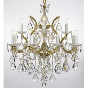 Maria Theresa 13-Light Crystal Chandelier