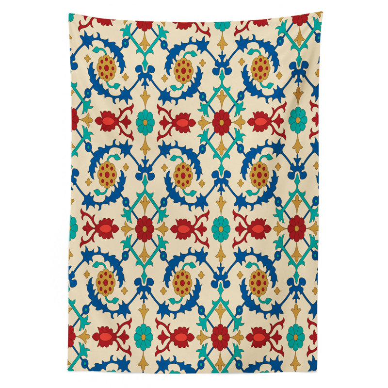 East Urban Home Ambesonne Moroccan Tablecloth Nostalgic Eastern