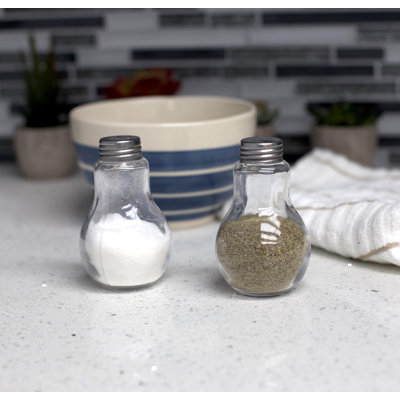 HDS Trading Corp Bulb Shape Salt And Pepper Shaker Set ...
