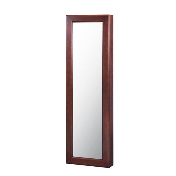 Wall Hanging Jewelry Armoire homepointe wall mounted jewelry armoire with mirror & reviews Wall Hanging Jewelry Armoire homepointe wall mounted jewelry armoire with mirror & reviews