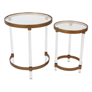 2 Piece End Table Set by Sagebrook Home Looking for