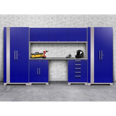 Performance Plus 20 8 Piece Storage Cabinet Set With Worktop