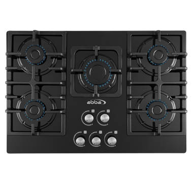 ge profile 5 burner glass cooktop