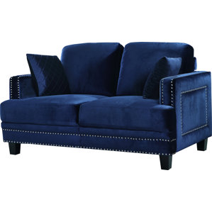 Dia Nailhead Loveseat by Willa Arlo Interiors