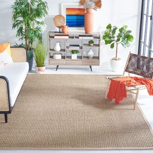 Ultimate Miami Natural Beige Luxury Ribbed Wool Rug various sizes and runner 