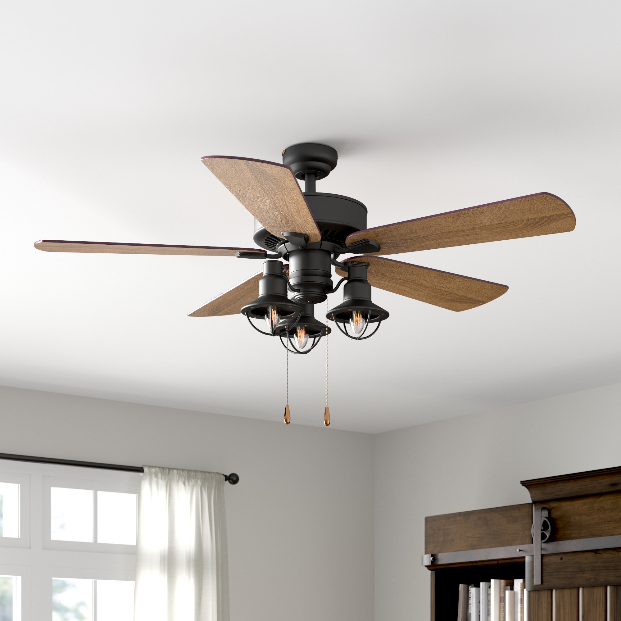 Birch Lane Heritage 52 Ravello 5 Blade Standard Ceiling Fan Birch Lane Heritage 52 Ravello 5