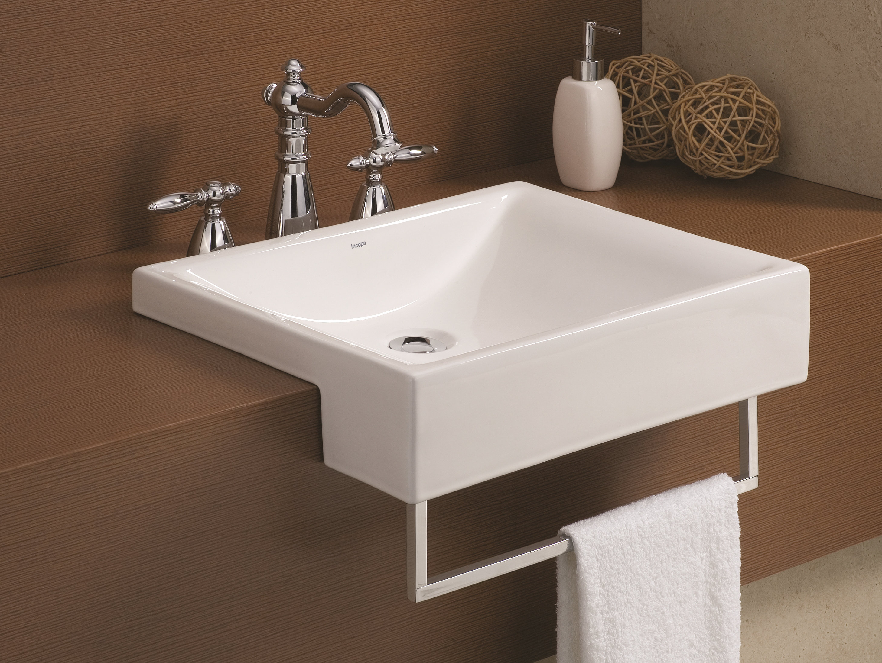 v350 w vitreous china rectangular vessel bathroom sink