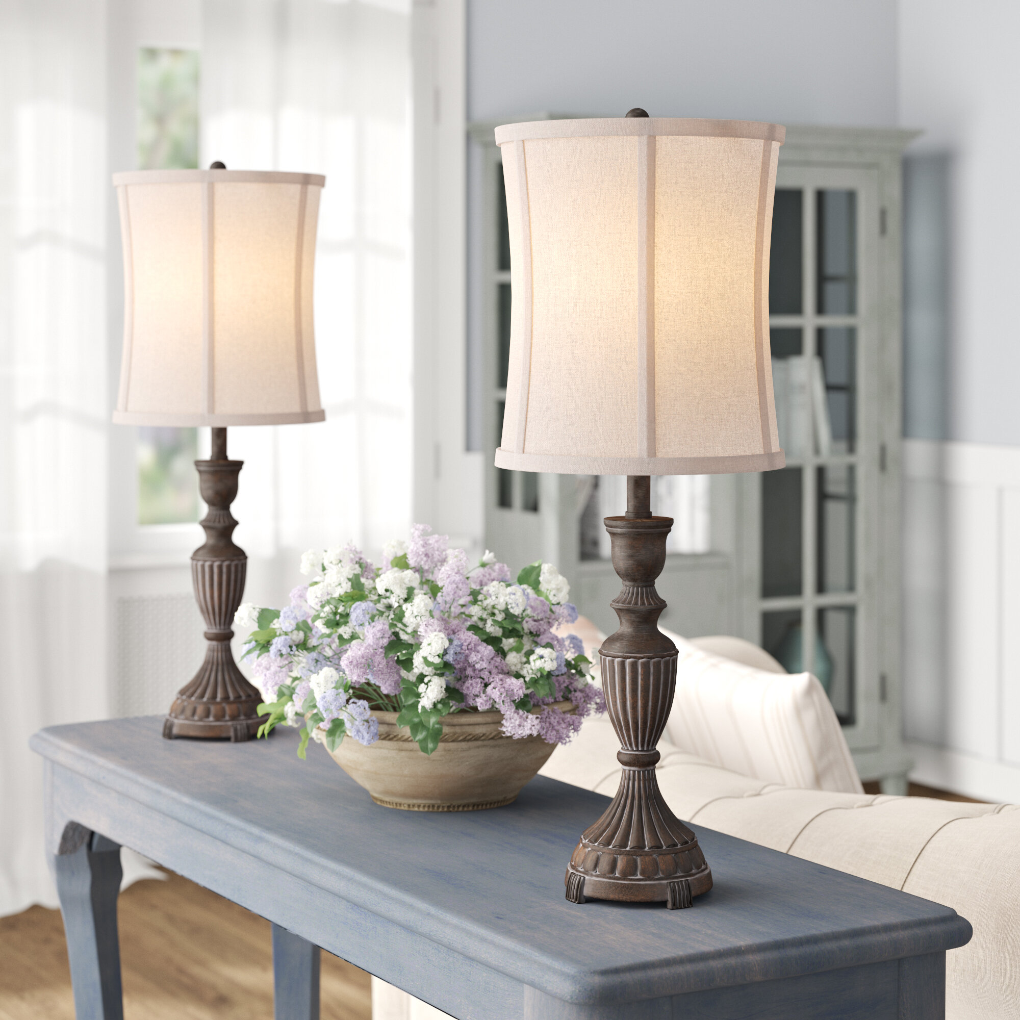 matching table lamps