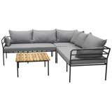 Yashvi 4 Seater Corner Sofa Set