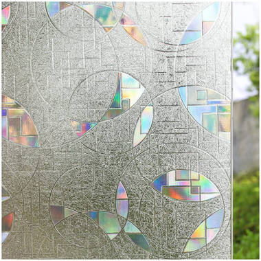 Details about   3D Golden Eagle D635 Window Film Print Sticker Cling Stained Glass UV Block Amy 