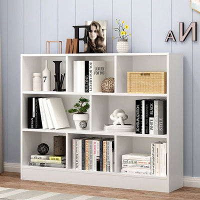 Anesha 40.9" H x 39.4" W Standard Bookcase