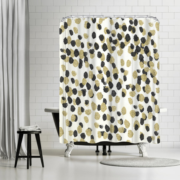 Glam Shower Curtain Wayfair