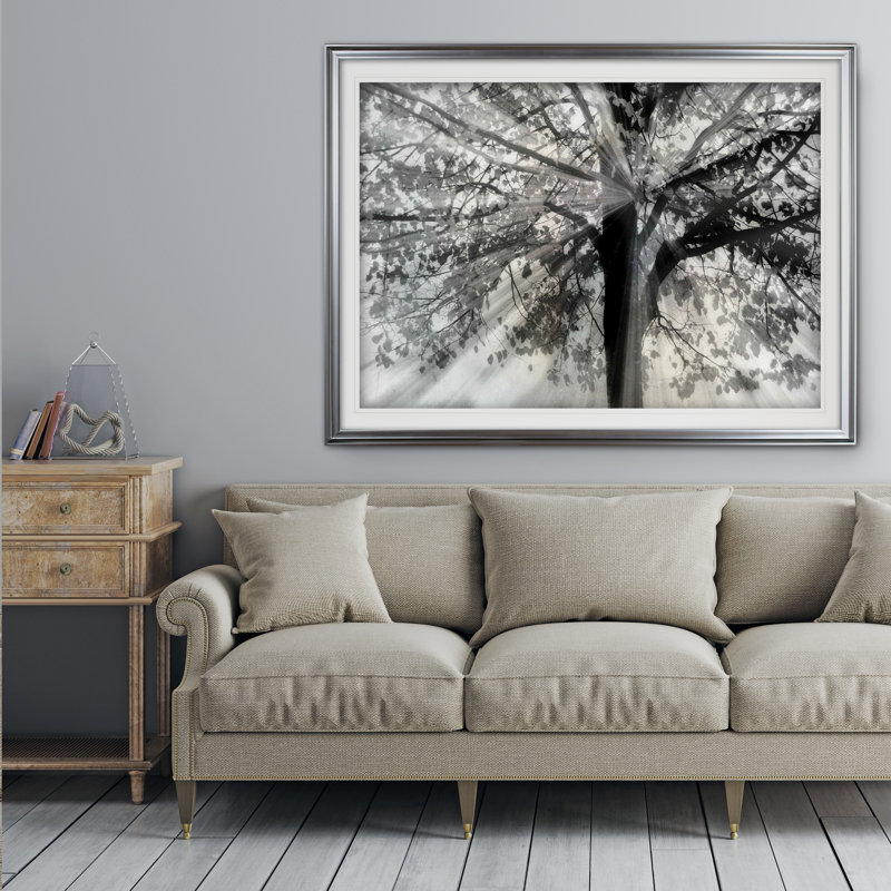 Red Barrel Studio Story From Light And Shadow Acrylic Painting
