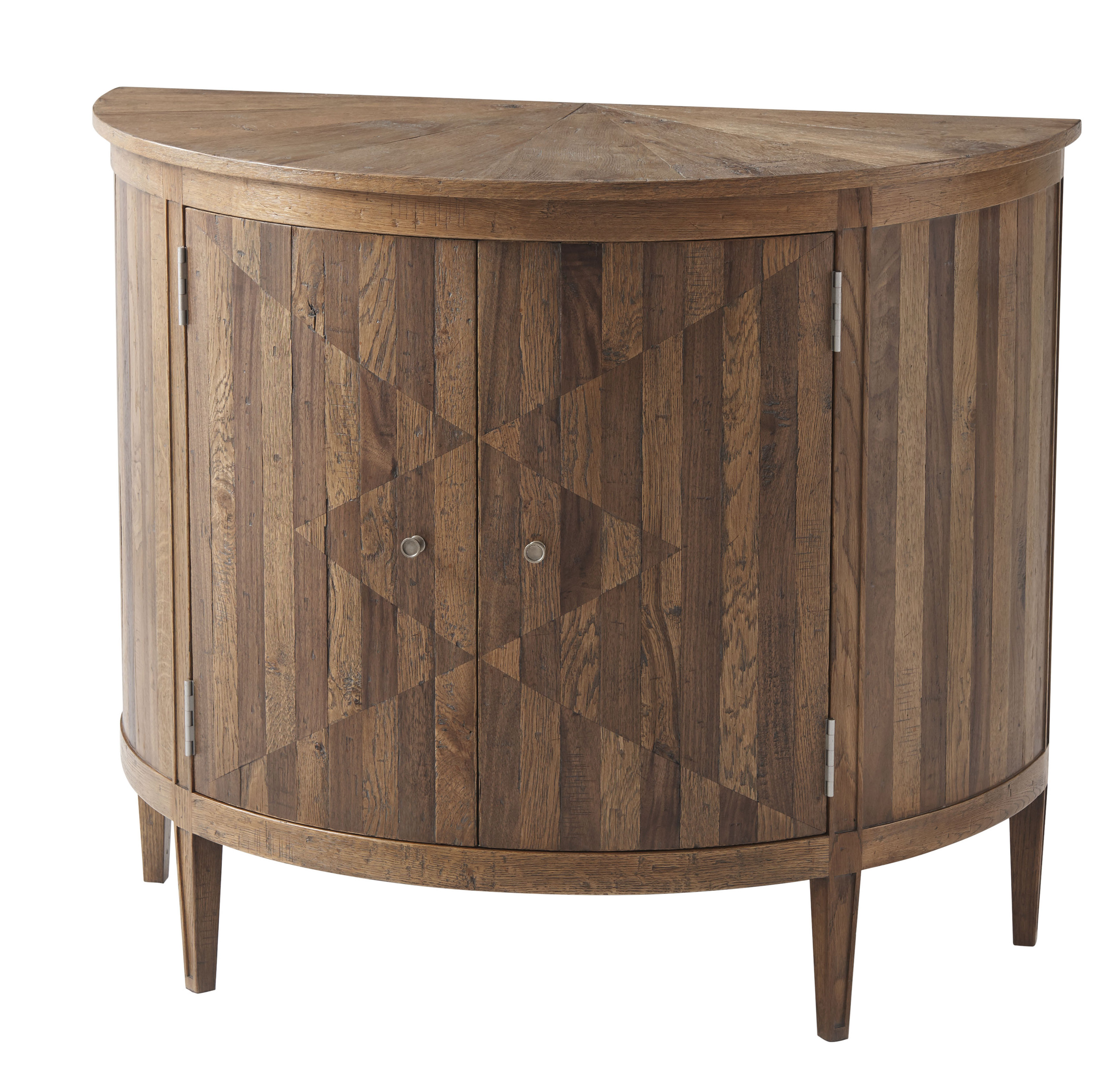 Theodore Alexander Echoes 34'' Tall Solid Wood 2 Door Half Circle