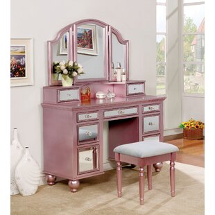 Pink Makeup Vanities You Ll Love In 2020 Wayfair