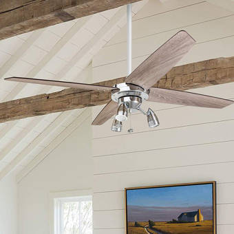 Hunter Fan 44 Hartland 5 Blade Ceiling Fan Light Kit Included