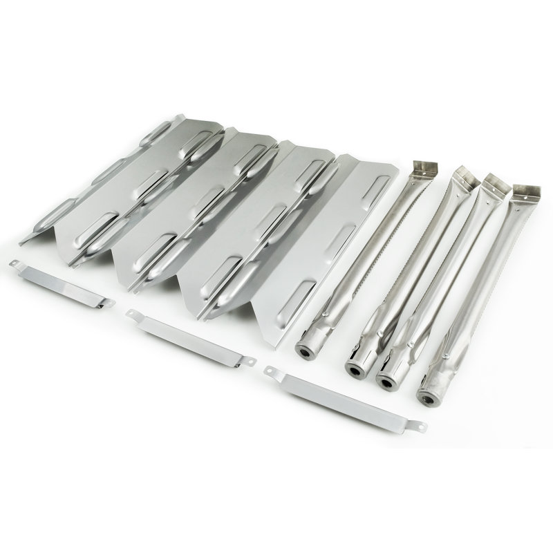 Permasteel 4 Burner Ss Grill Part Package Burners And Flame Tamers Wayfair