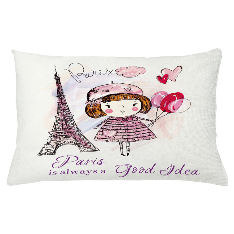 eiffel tower cushion